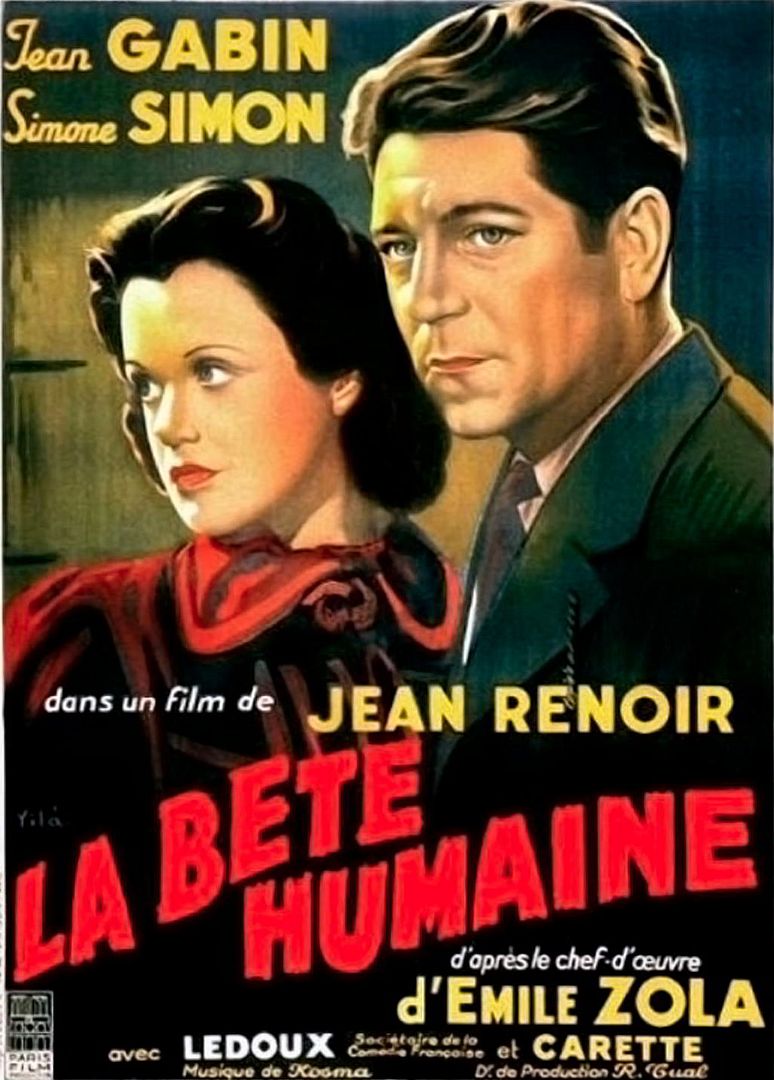La Bête Humain émile Zola Film Francomac Littérature: Zola, Émile / 3b - Zola en films (1929 - 1945)